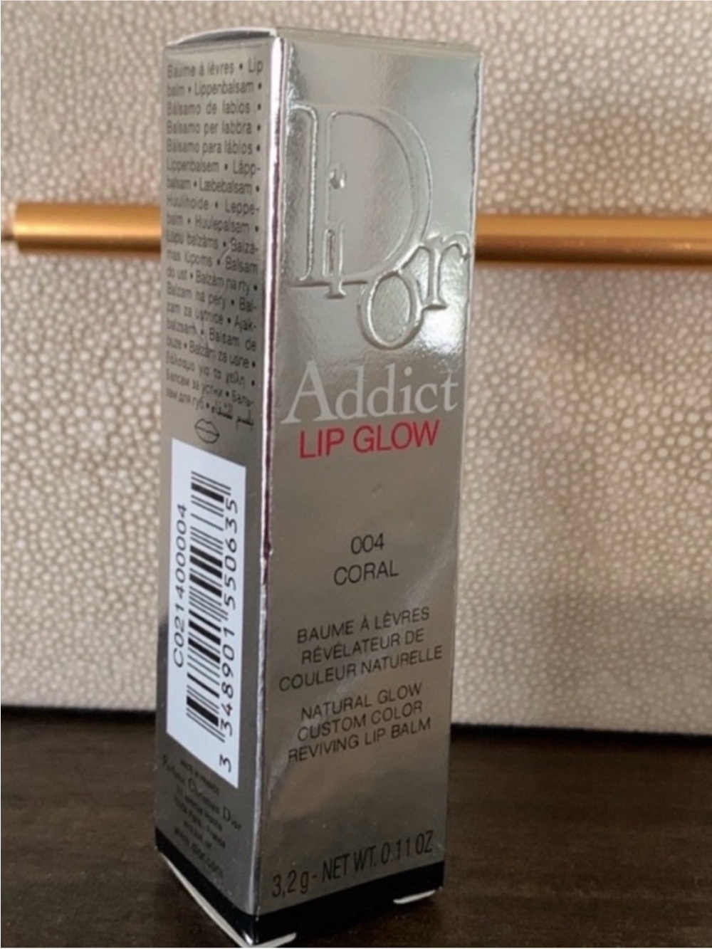 Dior Addict Lip Glow Balm — Coral 004 - Picture 2 of 4